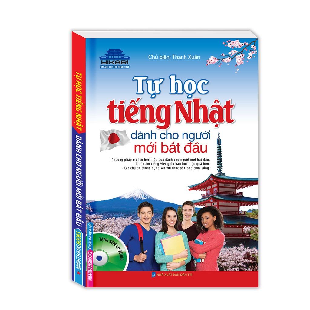 Sách - Tự học tiếng Nhật dành cho người mới bắt đầu