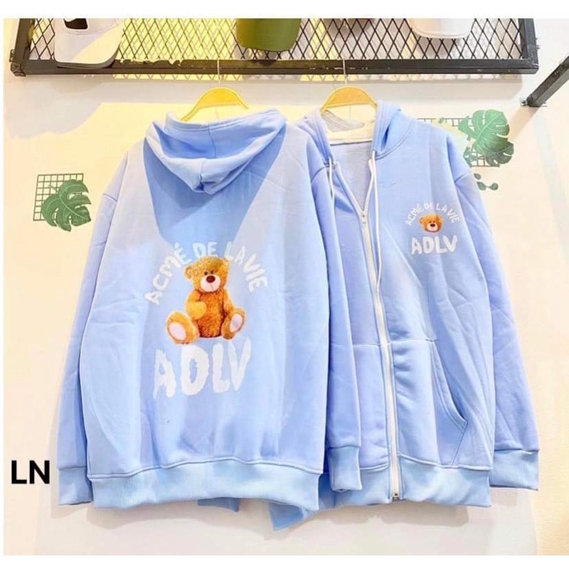 Áo khoác gấu ADLV mũ 2 lớp DA6