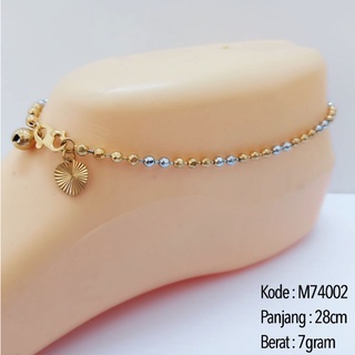 Lắc Chân Mạ Vàng 24k 74002