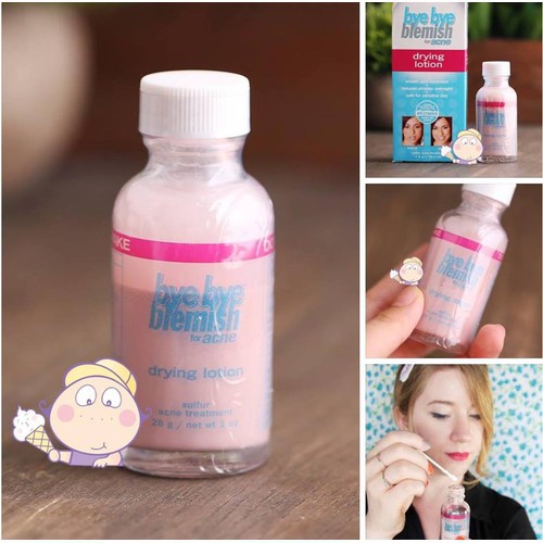 Kem Chấm Mụn Bye Bye Blemish For Acne Drying Lotion - Tạm biệt những nốt mụn đáng ghét