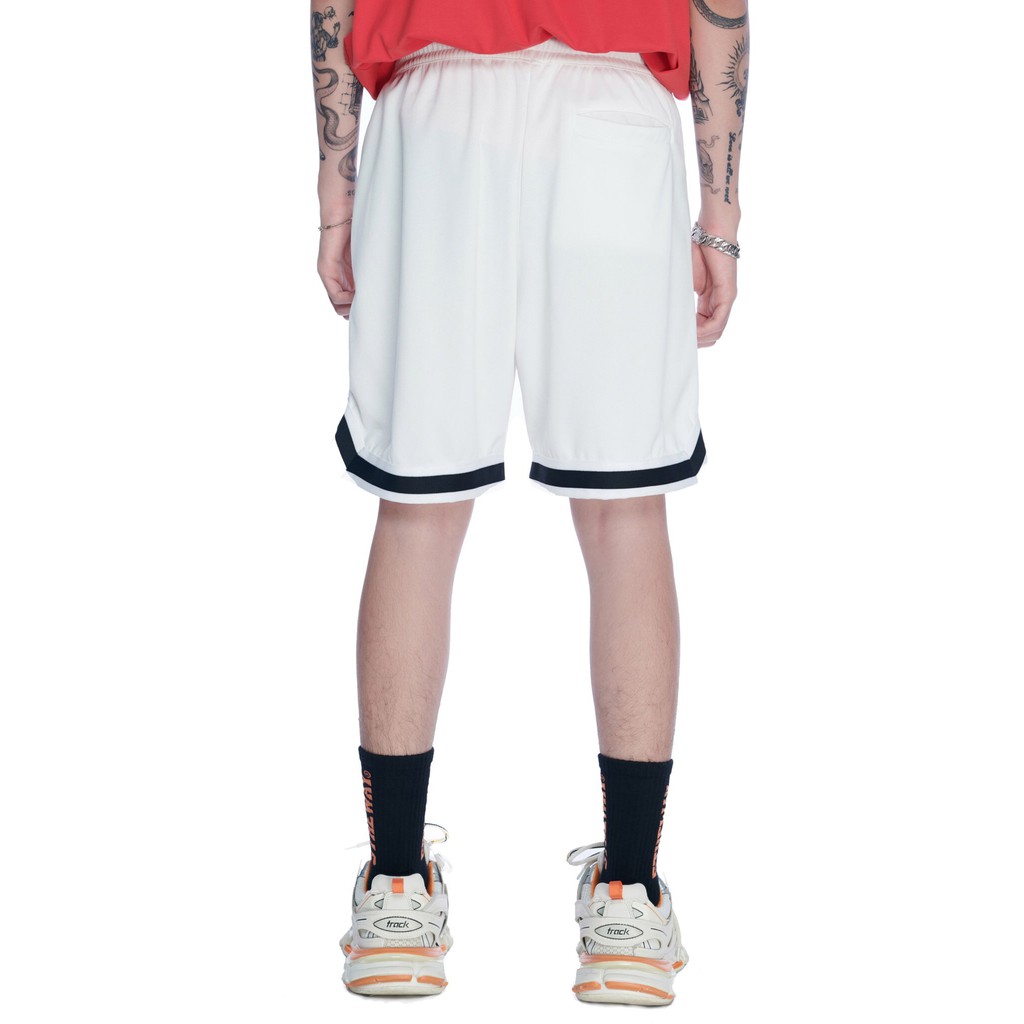 5THEWAY® BASKETBALL MESH SHORT™ in WHITE aka Quần Short Trắng