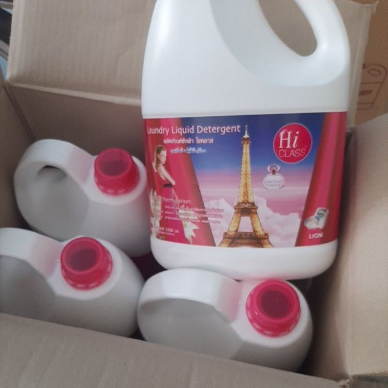(Một thùng) Nước giặt hiclass 3500ml thái lan
