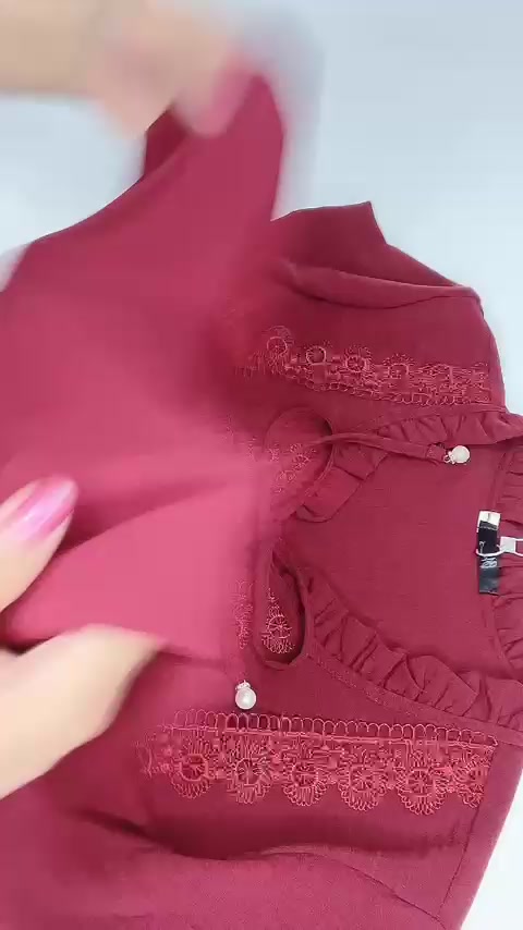 Áo Trung Niên Nữ A567, Mẫu Sơ Mi Tay Lỡ Cổ Bèo Thắt Nơ Sang Xịn Lịch Sự U60 | Thời Trang NP CLOTHING | BigBuy360 - bigbuy360.vn