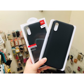 Ốp lưng dẻo nhám cho Xiaomi Redmi 9A chống bẩn, vân tay, mồ hôi siêu bền ( màu đen )