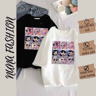 Áo phông nữ áo thun nữ form rộng tay ngắn đẹp cổ tròn in hình nuna fashion at08