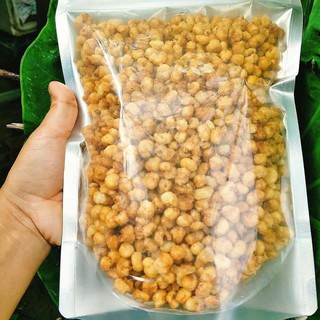 500g bắp rang tỏi ớt ( bắp nếp sấy giòn ) .