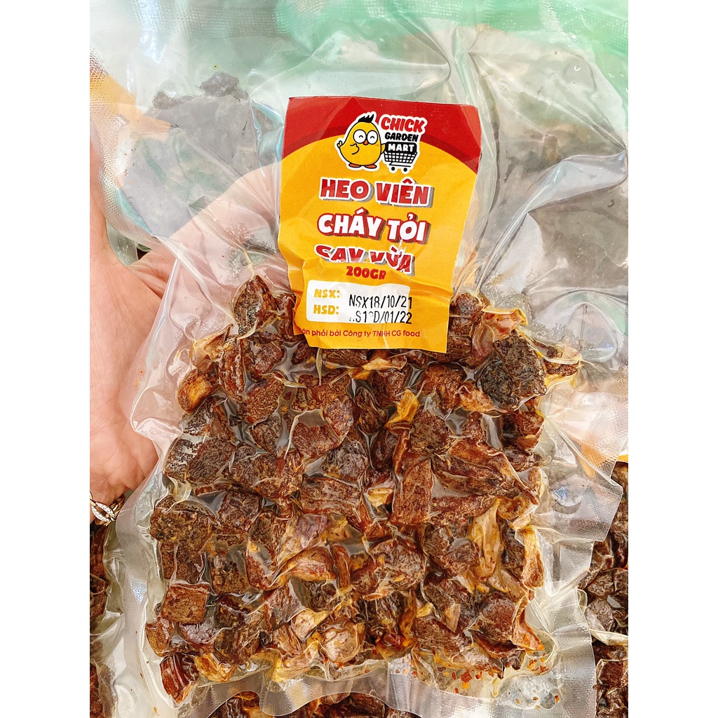 Heo Khô Chick Garden Dạng Viên Cay Vừa Gói 200Gram - Ăn Vặt Hà Nội | BigBuy360 - bigbuy360.vn