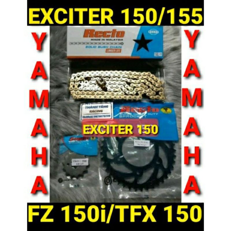 NHÔNG SÊN DĨA GIÁ 439KEXCITER 150/EXCITER 155 VVA/TFX 150/FZ 150i/36,37,38,39,40,41,42,43,44,45,46,47,48,49 SÊN VÀNG