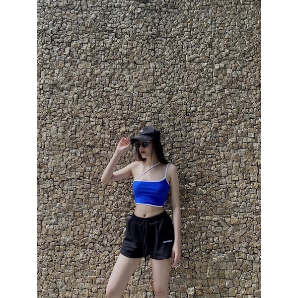 Áo croptop dây chéo vai Jenni Top