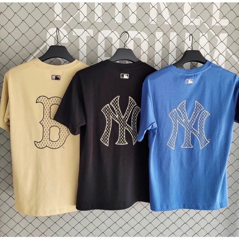 Áo phông MLB Like Unisex Cotton Ngắn Tay From Rộng Chất Thun Mát