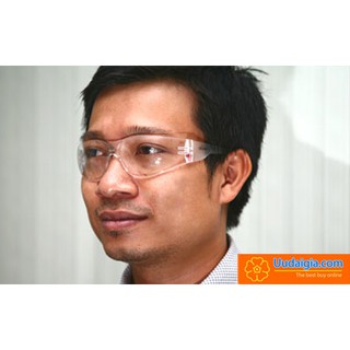Kính Đi Đường Chống Bụi Trắng Trong