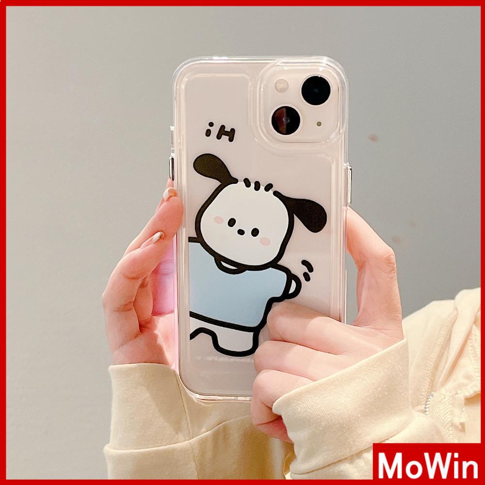 Ốp điện thoại silicon nút kim loại họa tiết hoạt hình thích hợp cho iPhone 11 ProMax 13 ProMax 12 ProMax 7Plus xr XS Max