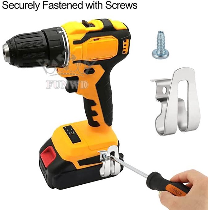 Set 1/3 Móc Kẹp Thắt Lưng Cho Makita 18V Max 8mm