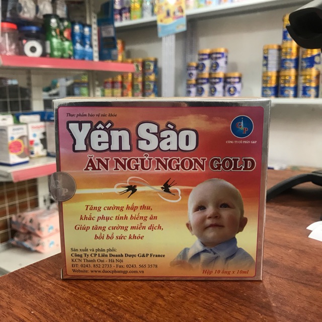 Yến sào ăn ngủ ngon Gold