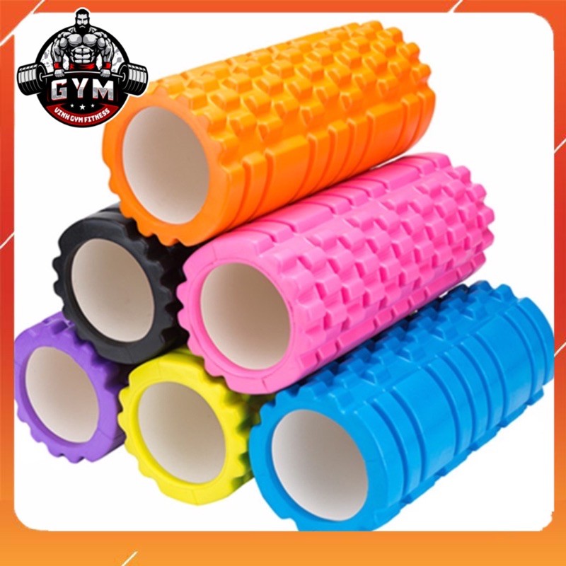 Con Lăn Foam Roller Massage, Dãn Cơ Tập Gym,Yoga Hàng Chuẩn 45cm tập tạ và yoga hàng chính hãng cao cấp,DC-90