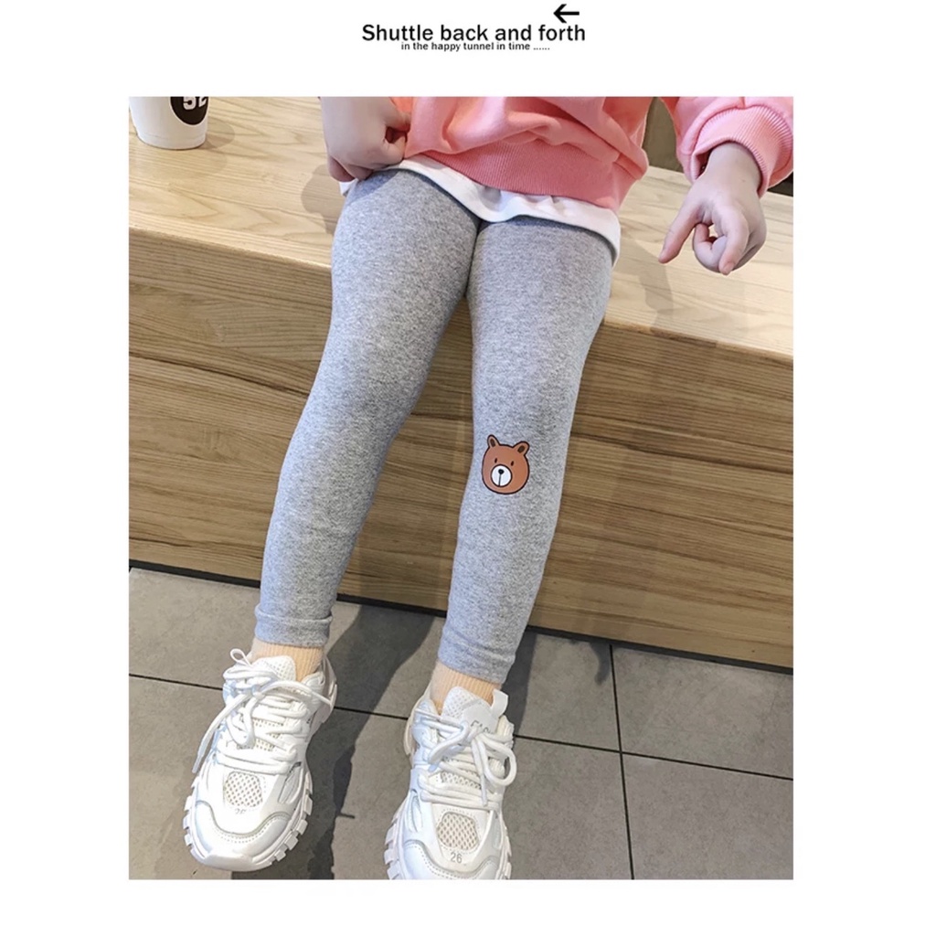 (HCM)(SIÊU SALE + FREESHIP)(SIZE 8-28KG) Quần leggin dài cho bé gái siêu đáng yêu