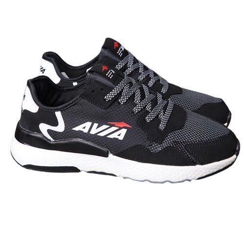 SALE LỖ Giày Sneakers thể thao nam Avia siêu êm - Đen