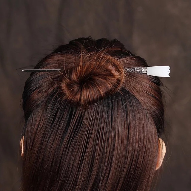 Trâm Mộc Lan Bộ Bộ Kinh Tâm Trâm Ngọc Lan cài tóc phụ kiện nữ cổ trang
