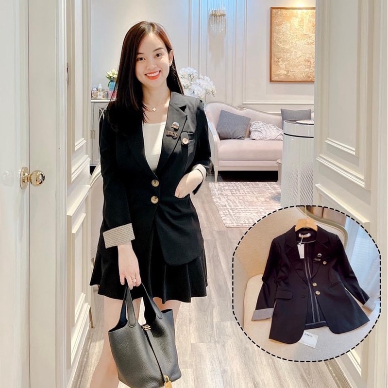 áo vest thanh lịch kèm tag - ALISA