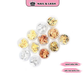 Giấy nhún nail , giấy nhún vàng bạc