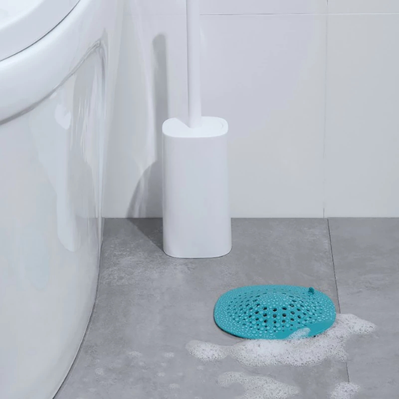 Tấm lưới lọc rác chống tắc nghẽn cho ống thoát nước bằng silicon hình tròn tiện dụng