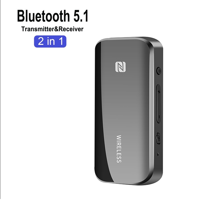 Bộ Truyền Nhận Tín Hiệu Bluetooth 5.1 2 Trong 1 Jack Cắm 3.5mm Cho Xe Hơi | BigBuy360 - bigbuy360.vn