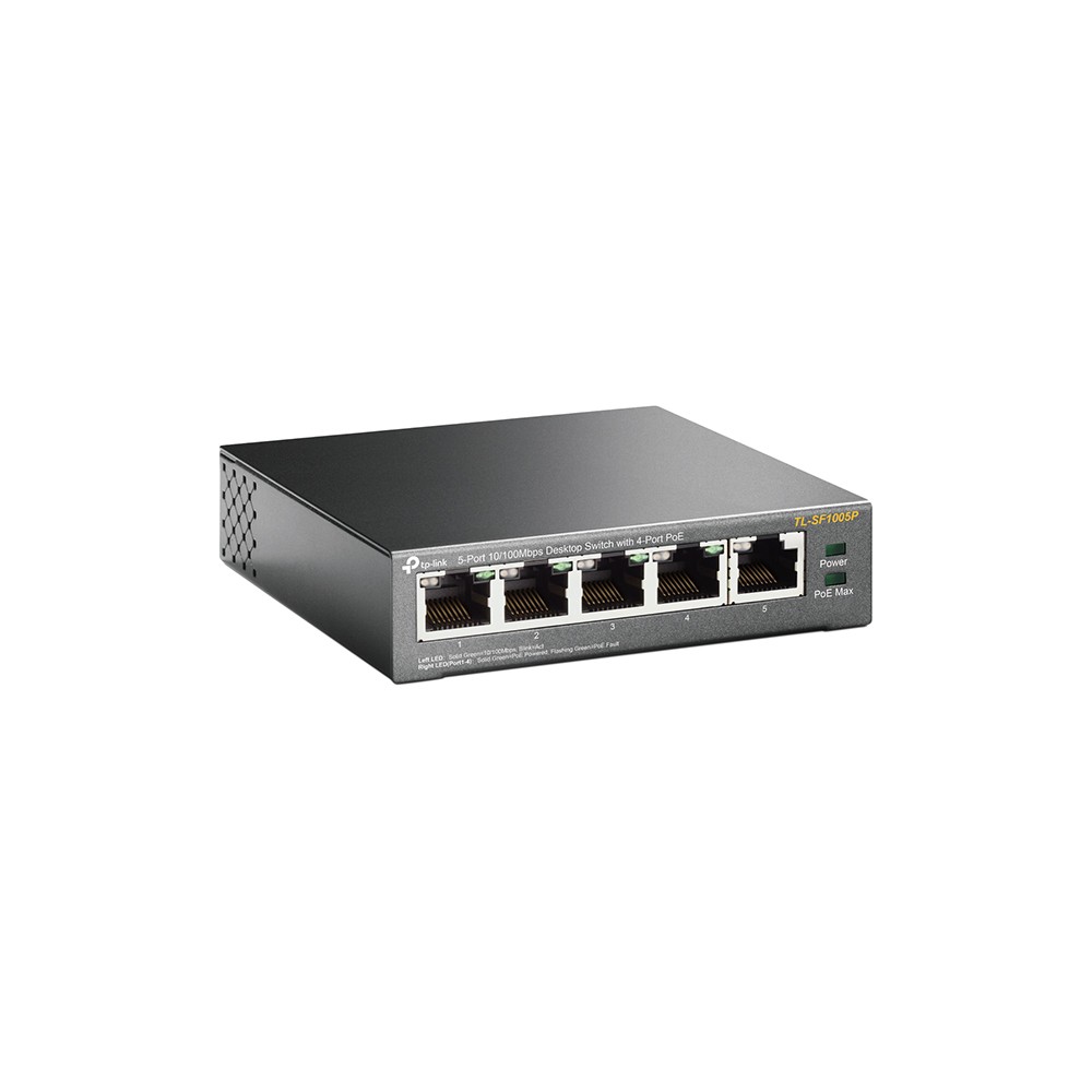 Bộ chia mạng TP-Link TL-SF1005P 4 cổng POE (Chính Hãng TP-Link Việt Nam)