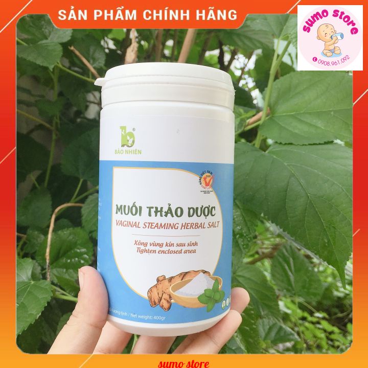 [BẢO NHIÊN]. MUỐI THẢO DƯỢC XÔNG HƠ VÙNG KÍN SAU SINH