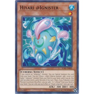 Thẻ bài Yugioh - TCG - Hiyari @Ignister / IGAS-EN005'