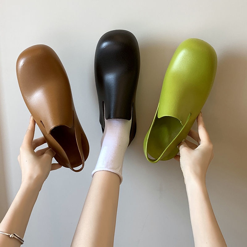Giày Bốt Đi Mưa Một Bước Thời Trang Xuân Thu Cho Nữ