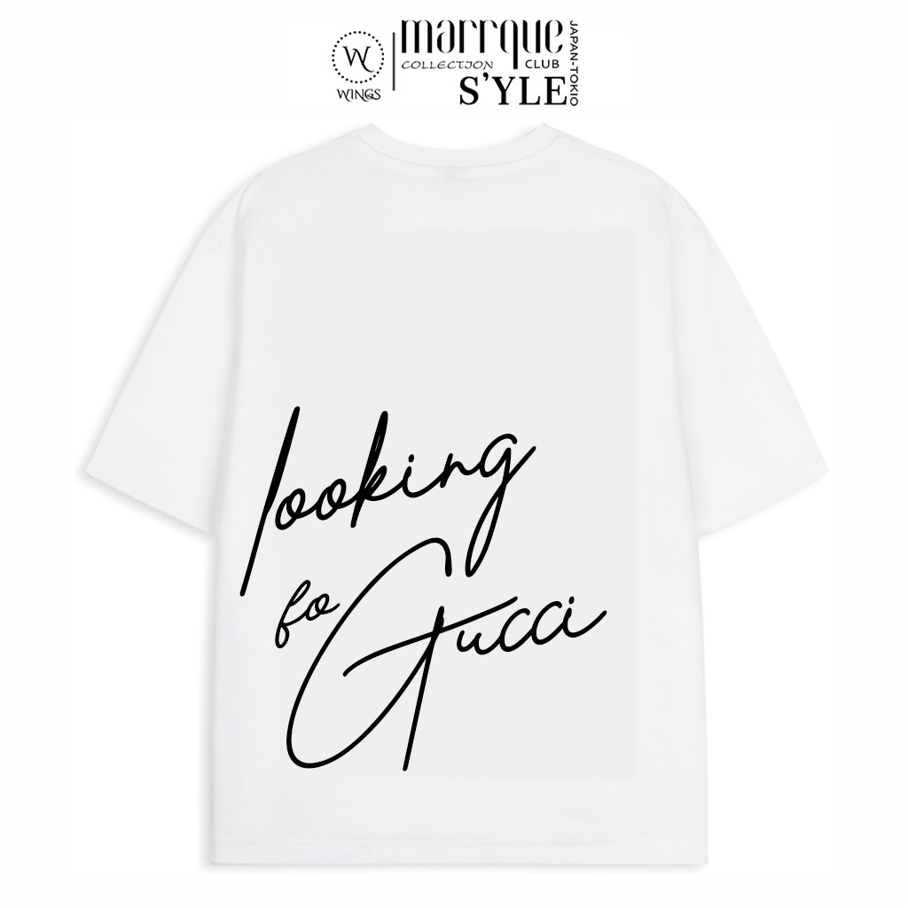 Áo thun nữ fom rộng tay lỡ dấu quần Looking fo GC chất đẹp