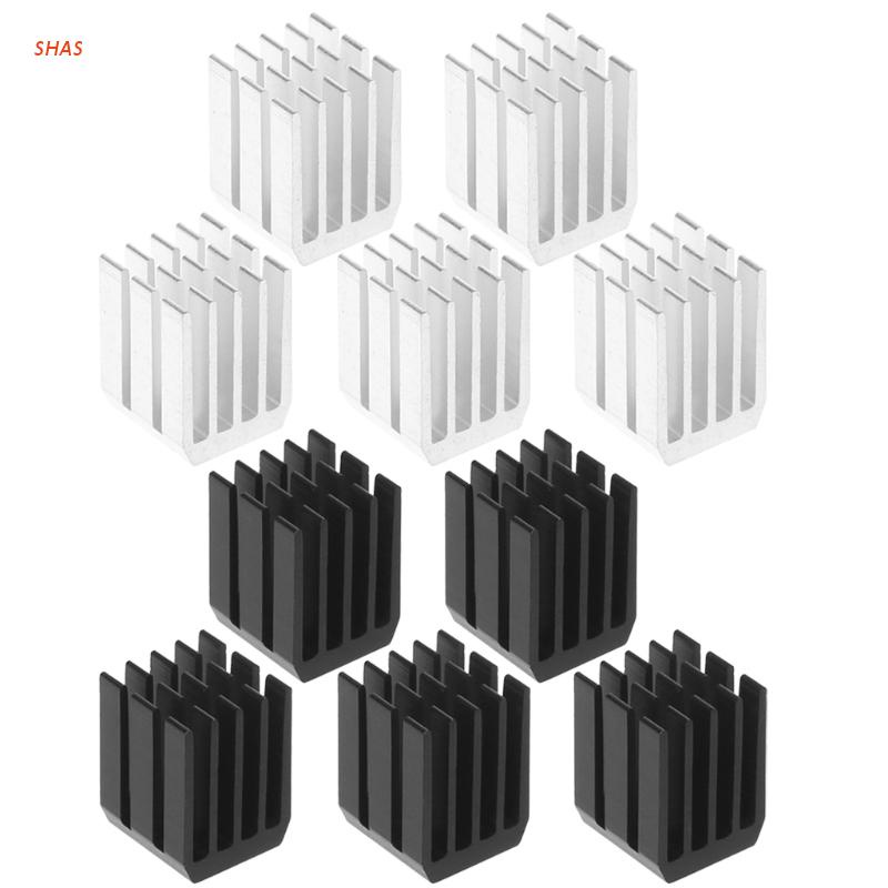 Bộ 5 Miếng Tản Nhiệt Bằng Nhôm 9x9 X 12mm