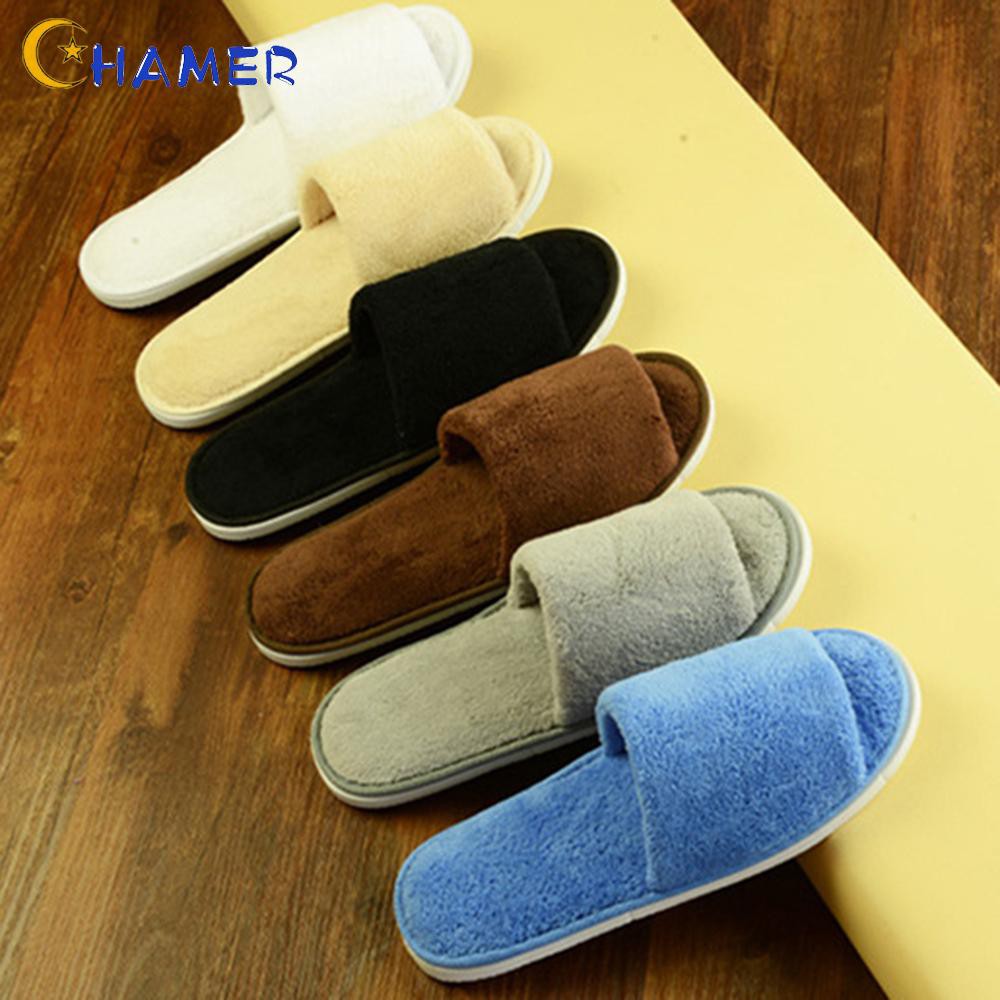 Slippers Shoes Coral Velvet Travel Non-Slip Unisex Slippers Sandal Home Hotel Guest Wedding Mens Womens Slip On