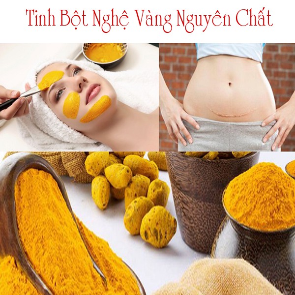 Tinh Bột Nghệ Vàng Nguyên Chất 100g