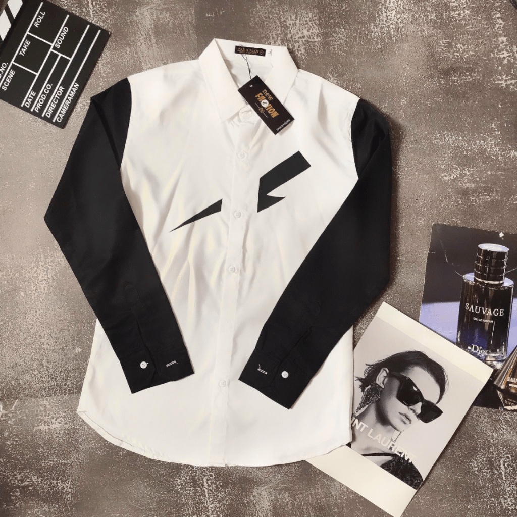 Áo Sơ Mi Nam Cổ Bẻ Cài Nút In 3D Chuyển Nhiệt Không Bong Chất Kate Lụa Mịn Mặc Đẹp Lịch Lãm [NEW UNISEX]