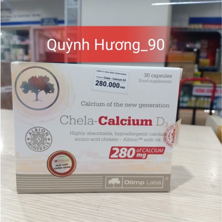 Viên uống CHELA CALCIUM D3 bổ sung calci và D3 cho mẹ bầu thai kì khỏe mạnh