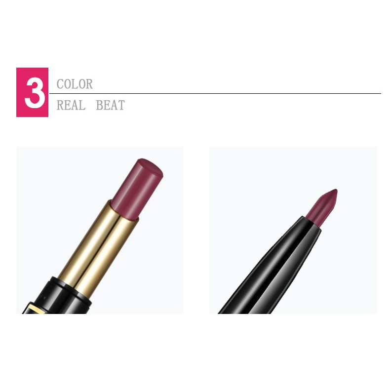 Son Sáp DUO Matte Lipstick 2 Đầu Của Pudaier