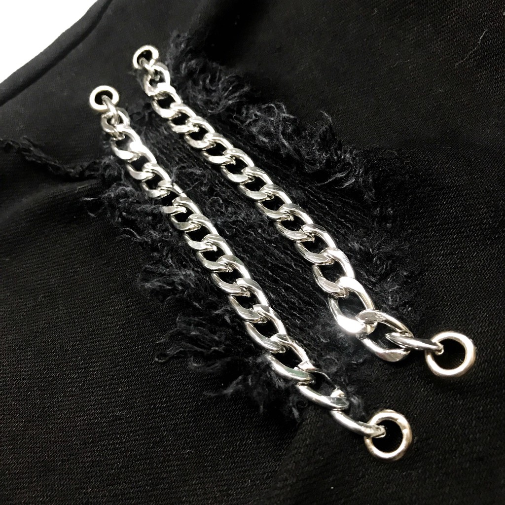 Quần jeans xích đen - Chain Black Jean