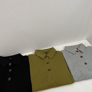 Váy polo gân
