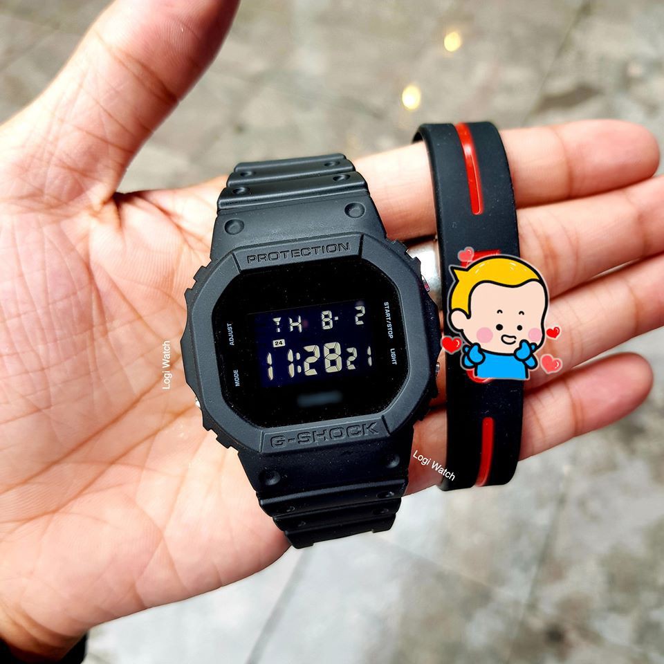 Đồng hồ nam dây nhựa SHOCK DW-5600E-1VDF + TẶNG KÈM HỘP THIẾC | BigBuy360 - bigbuy360.vn