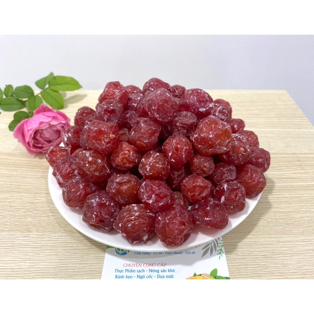 Ô Mai Mận Cơm Đỏ Mứt Mận Cơm Dẻo Ngọt Ăn Siêu Ghiền - Túi 250g