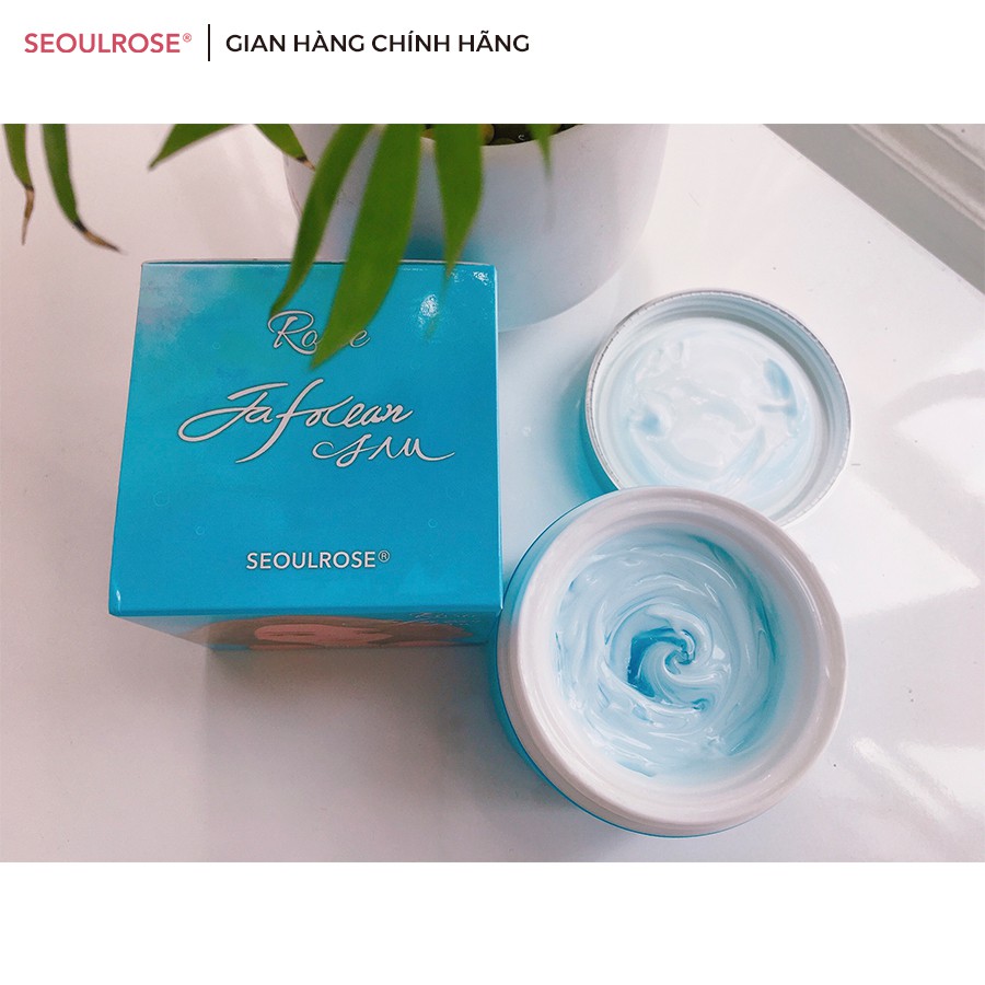 Kem Dưỡng Ẩm Trắng Da 2 Lớp SeoulRose Rosie Jafocean Jam 50g Chiết Xuất Từ Bột Băng Biển Và Thảo Dược Cho Làn Da Sáng Mị