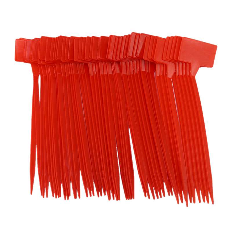 Set 50 Thẻ Nhựa Ghi Tên Cho Chậu Cây Cảnh Hình Chữ T
