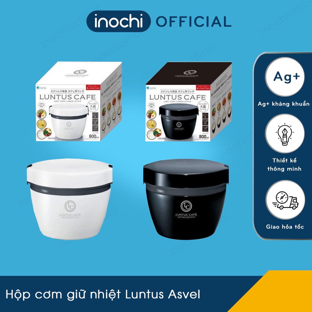 Hộp cơm giữ nhiệt Luntus Asvel hàng đầu Nhật Bản (HLB-CD620) 620ml
