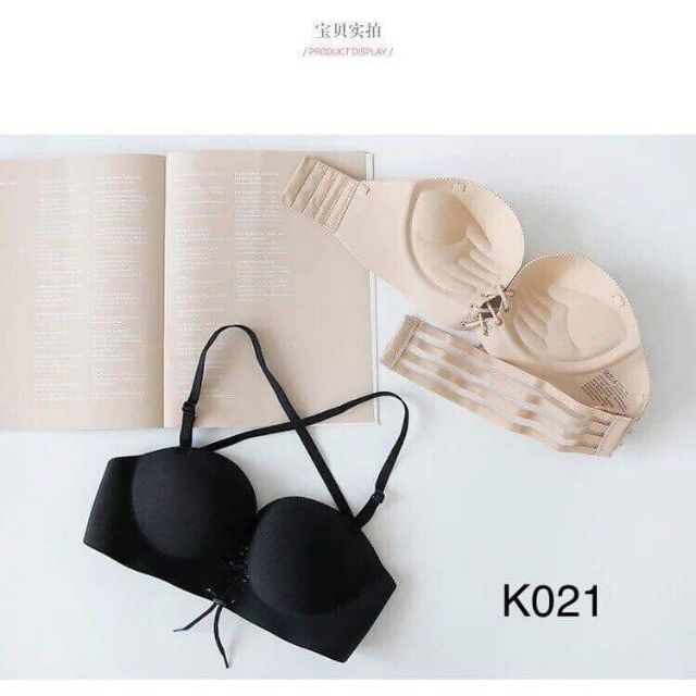Áo bra bàn tay nâng ngực dây rút