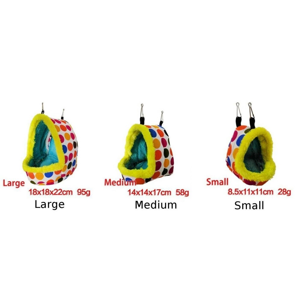 Lều Ngủ Mềm Mại Thoải Mái Cho Vẹt
