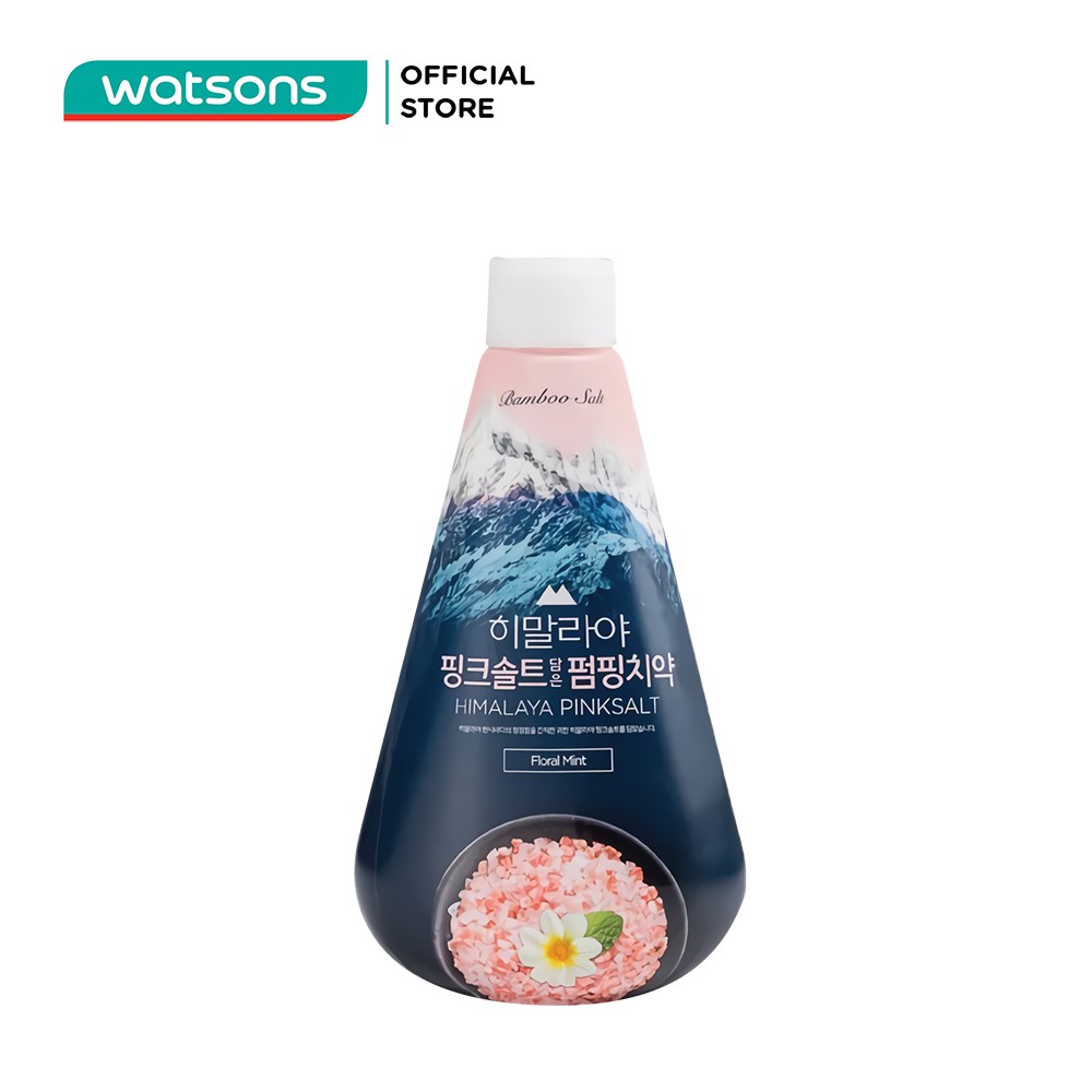 Kem Đánh Răng Pumping Muối Hồng Himalaya Hoa Bạc Hà 285g