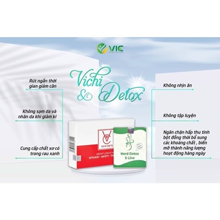Combo 3 loại Vichi Detox VitC