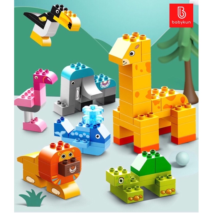 Lego Duplo FEELO Thế Giới Thú Cưng Đáng Yêu 102 Chi Tiết Siêu To
