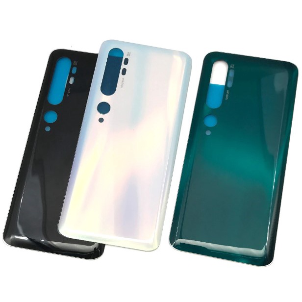 Nắp lưng Xiaomi Mi Note 10 / Mi Note 10 Pro  - Chất liệu kính - Tặng kèm keo